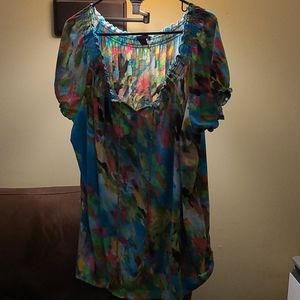 Beverly drive blouse size 2x.